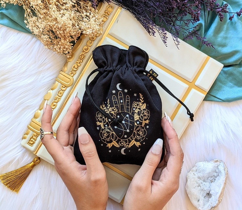 Psychic Intentions Tarot Pouch | Goddess Provisions