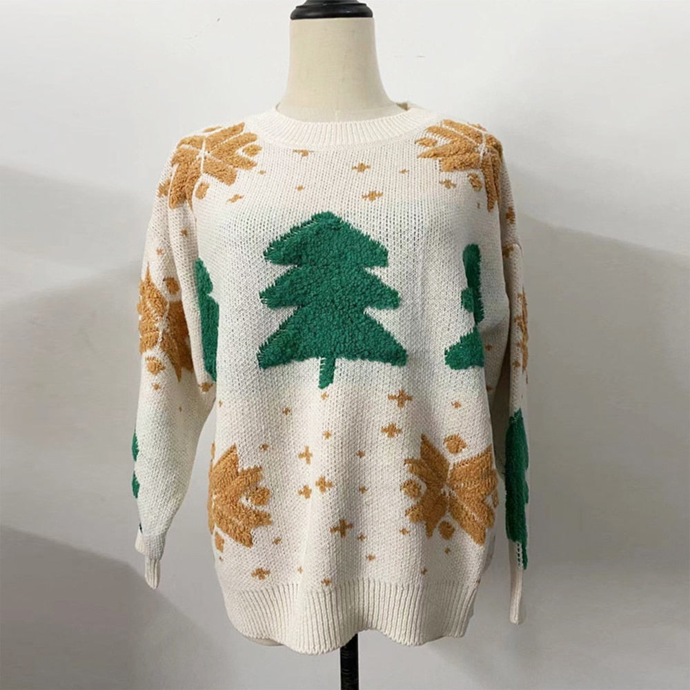 Pullover Christmas Tree Sweater