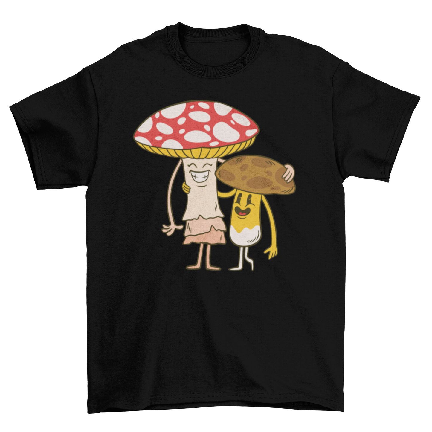 Mushroom friends t-shirt