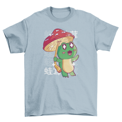 Mushroom frog t-shirt