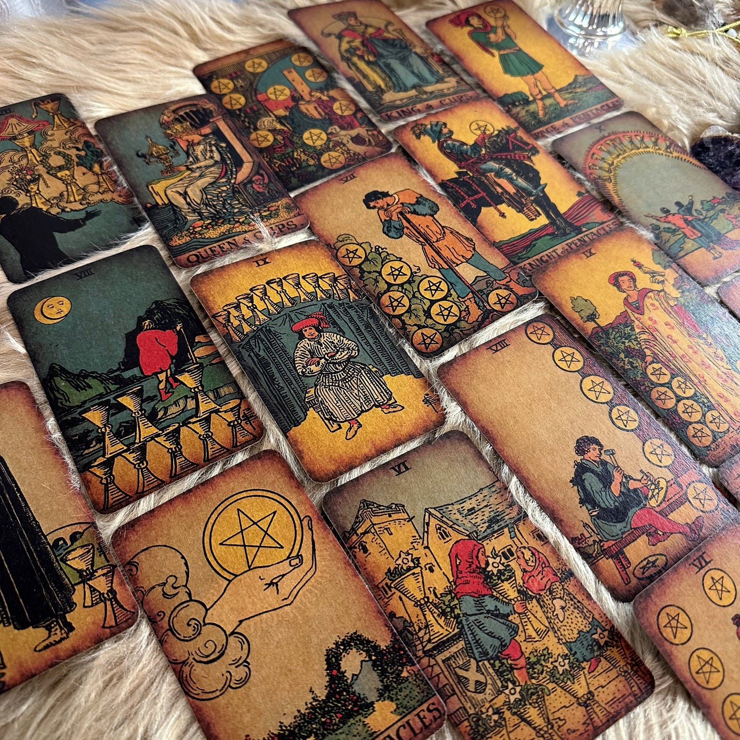 The Rider Waite Craft Cardboard Borderless Vintage