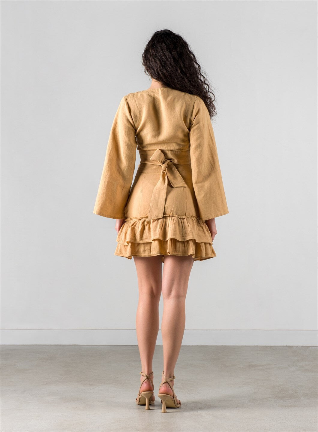 Organic Sustainable Cotton Wrap Crop Top