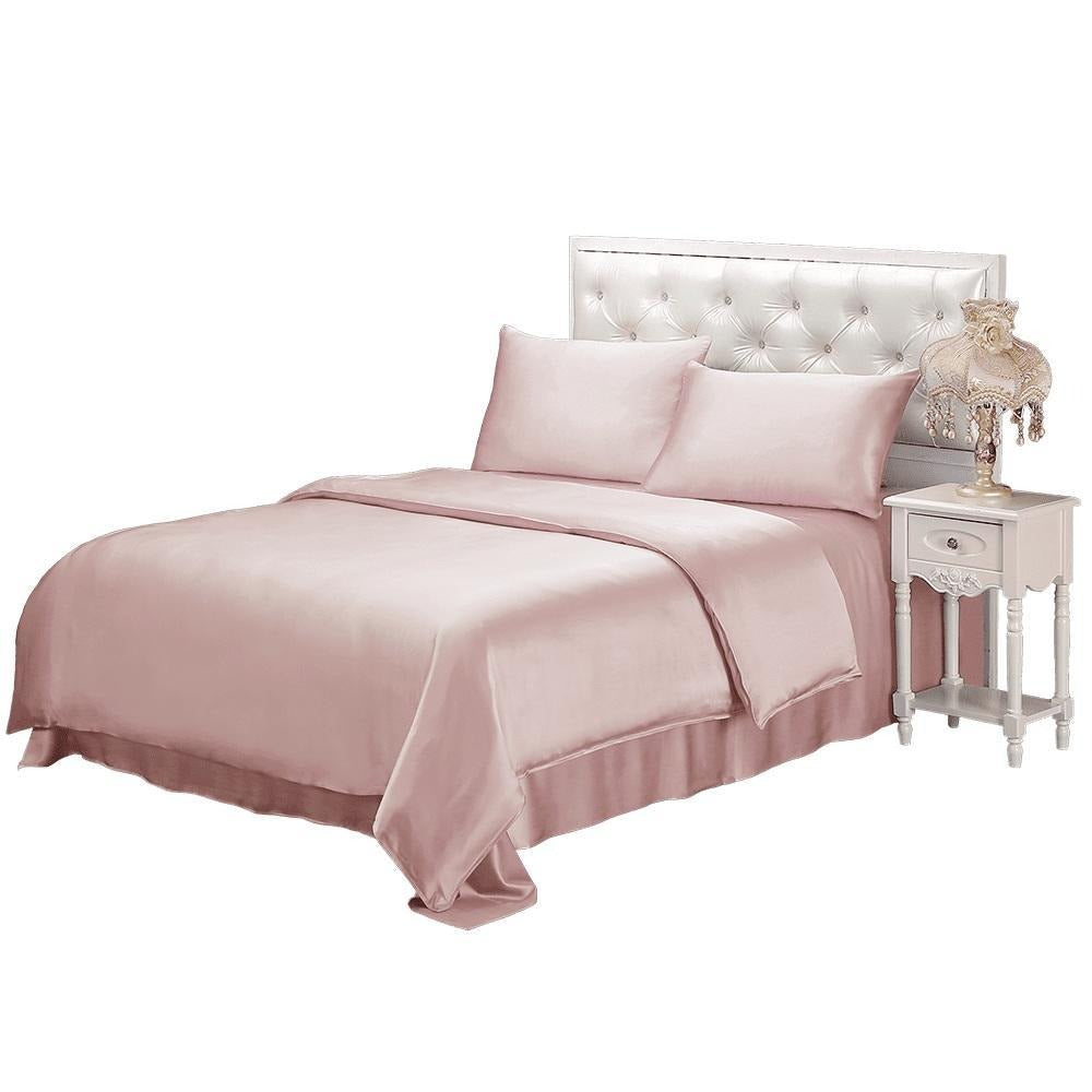 Premium Pure 100% Natural 22 Momme Mulberry Silk Seamless Duvet Cover