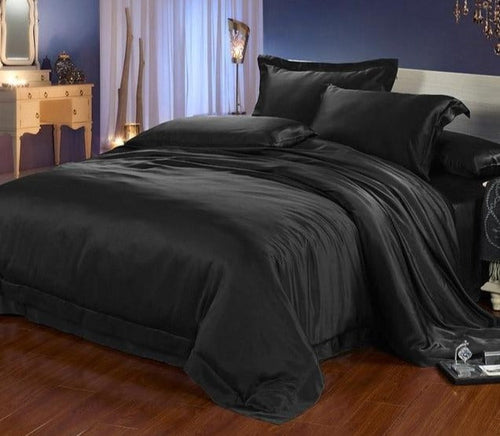 Premium Pure 100% Natural 22 Momme Mulberry Silk Seamless Duvet Cover