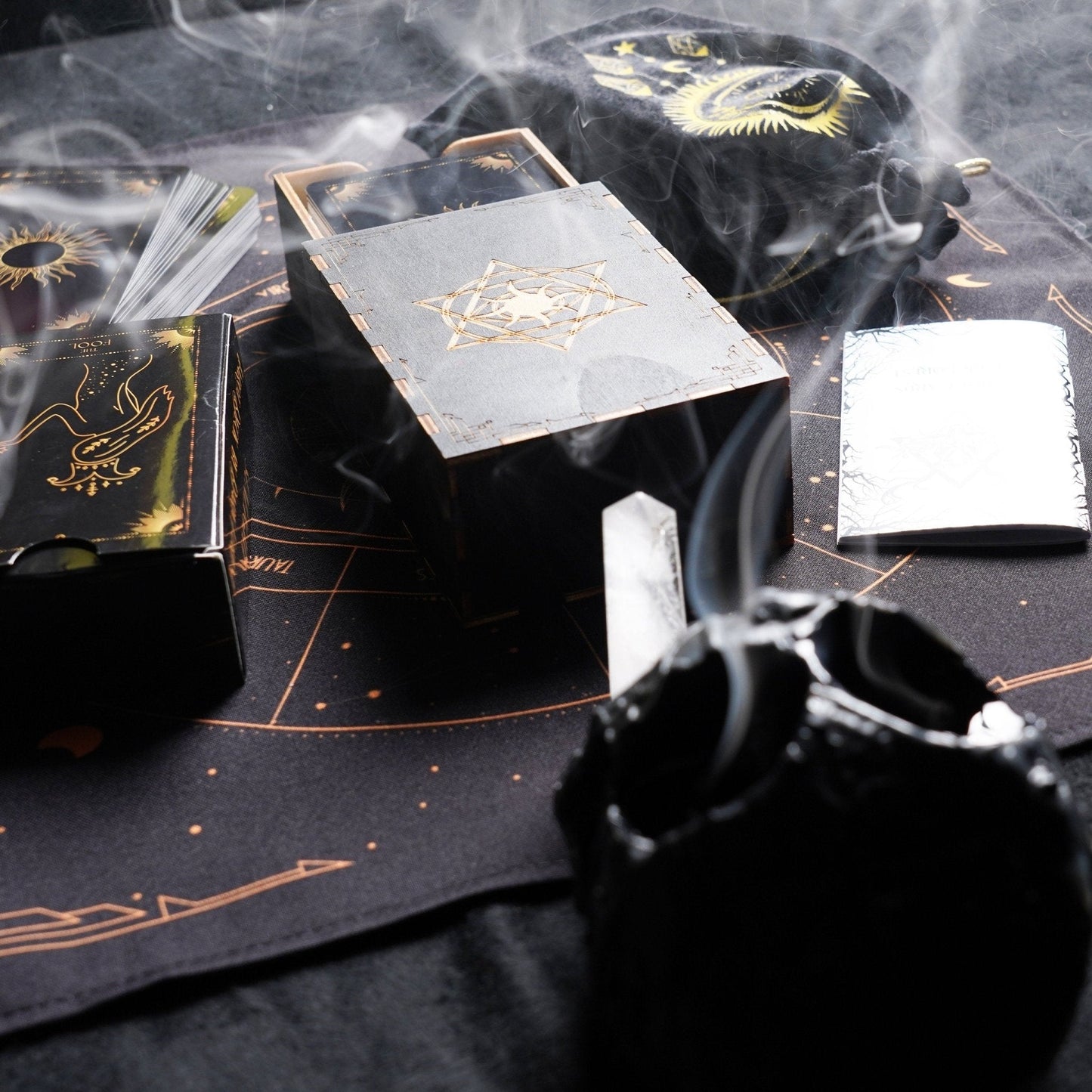 Tarot Wooden Card Box