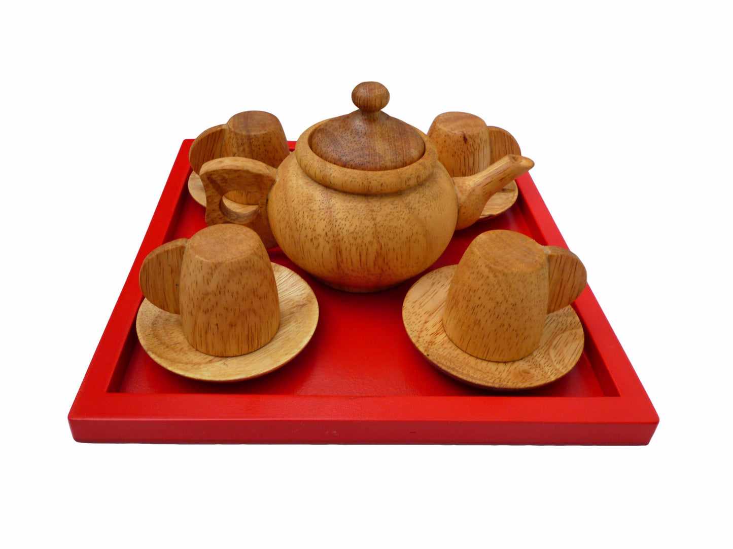 Wooden Play Tea Set