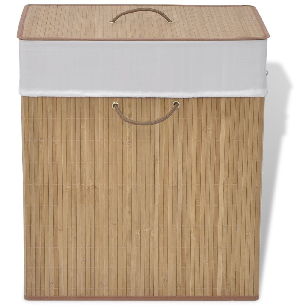 Bamboo Laundry Natural Bin