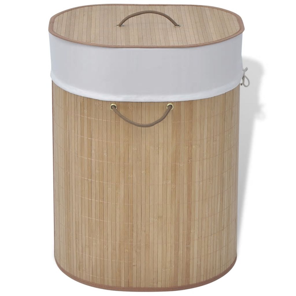 Bamboo Laundry Natural Bin