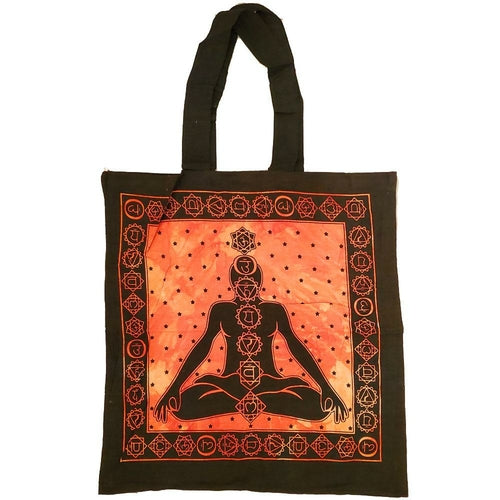 Chakras Avatar Meditation Tote Bag- Assorted Colors