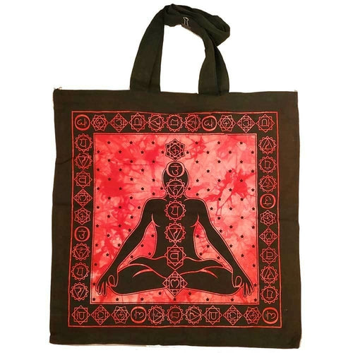 Chakras Avatar Meditation Tote Bag- Assorted Colors
