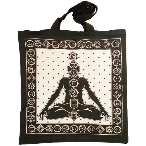 Chakras Avatar Meditation Tote Bag- Assorted Colors