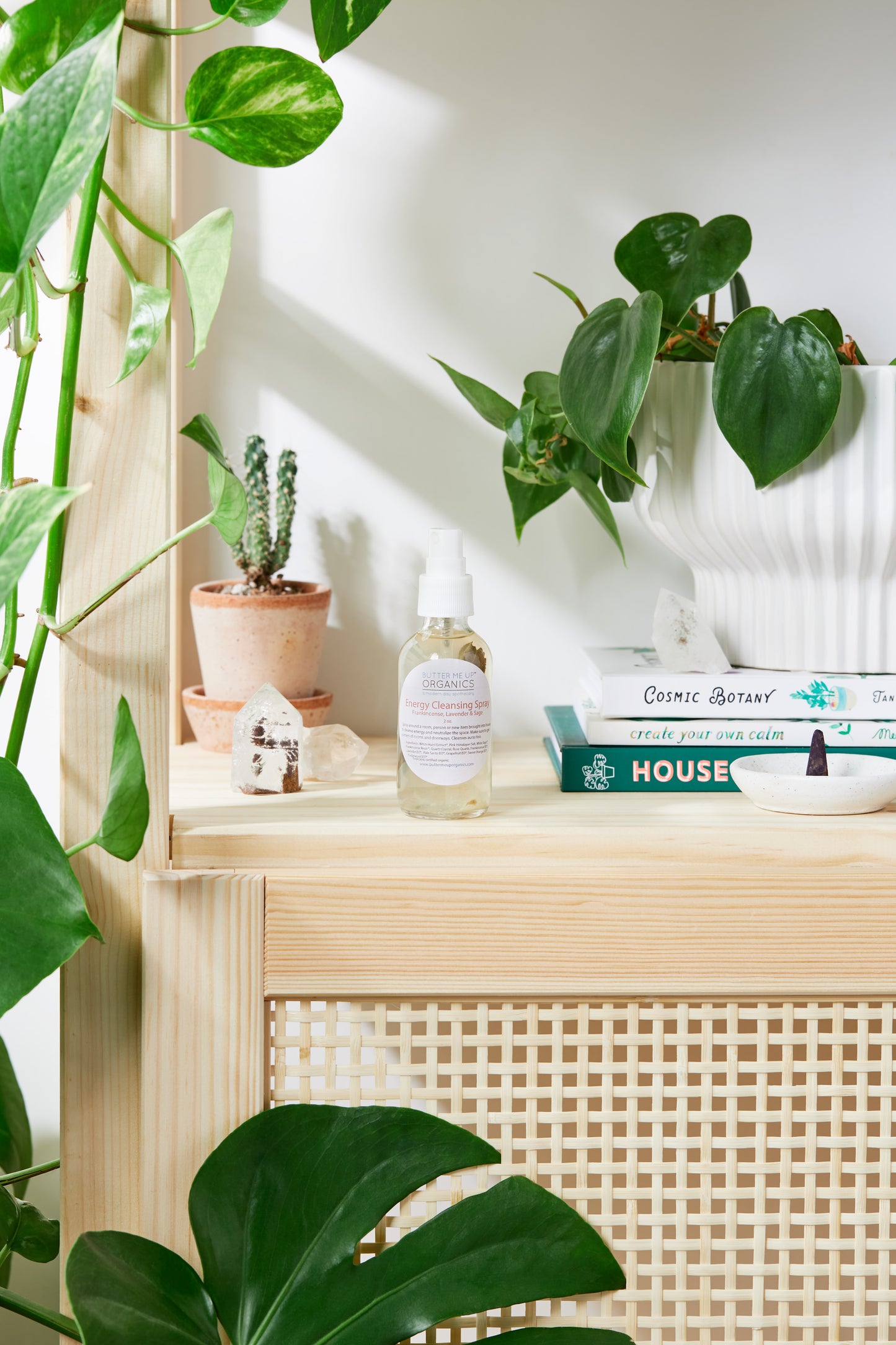 Organic Energy Cleansing Spray / Smudge Spray / Space Clearing /