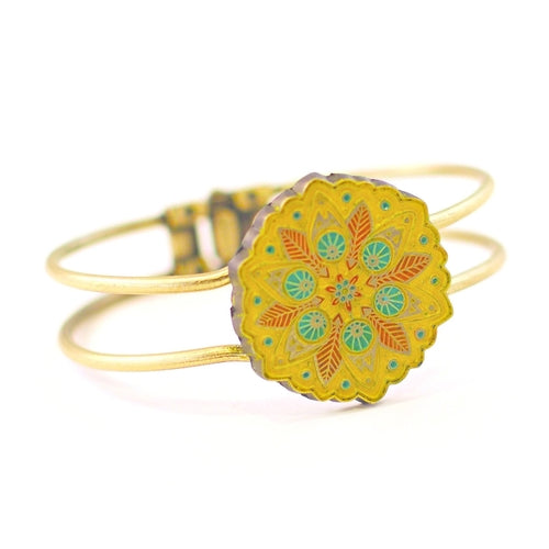 Mandala Cuff
