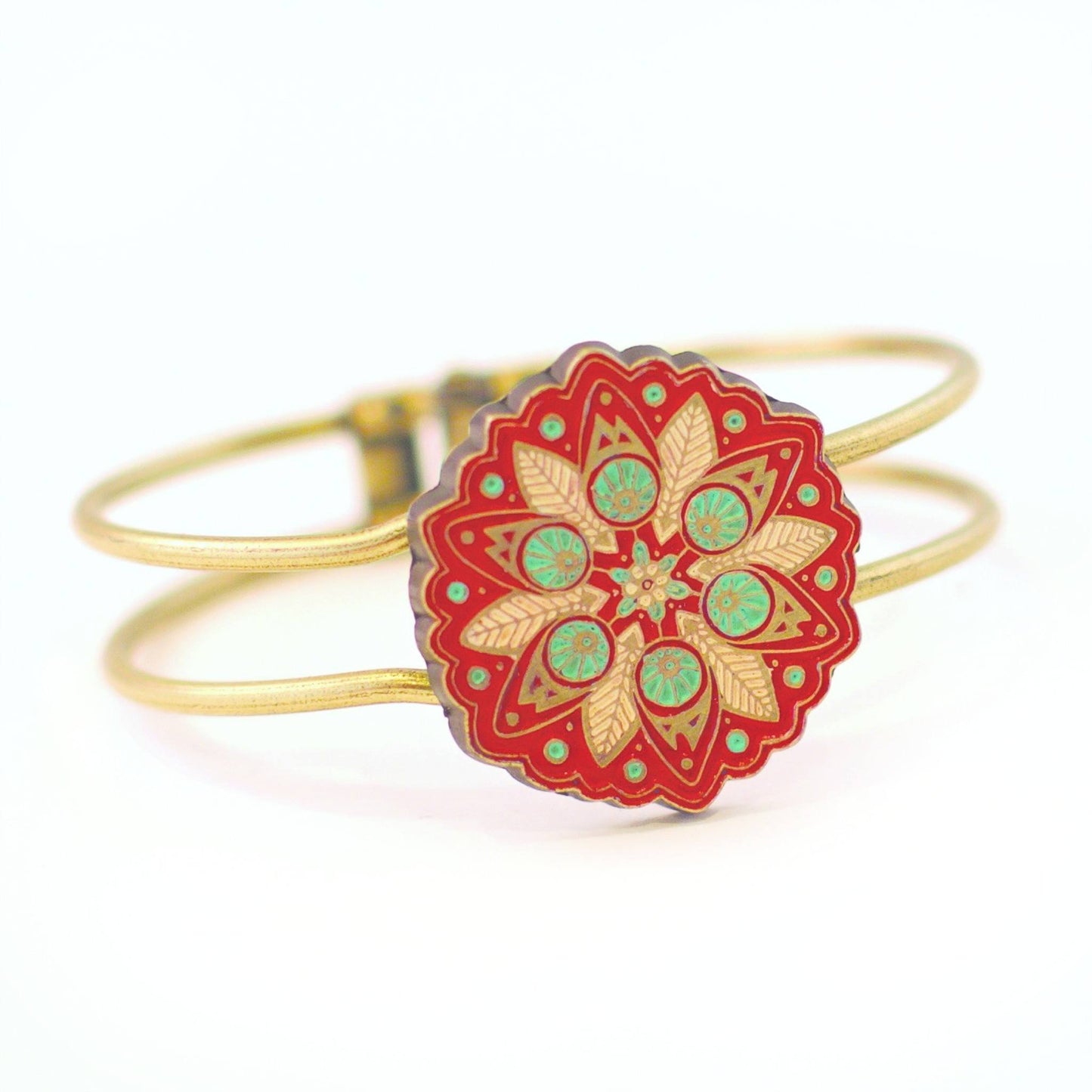 Mandala Cuff