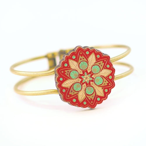 Mandala Cuff