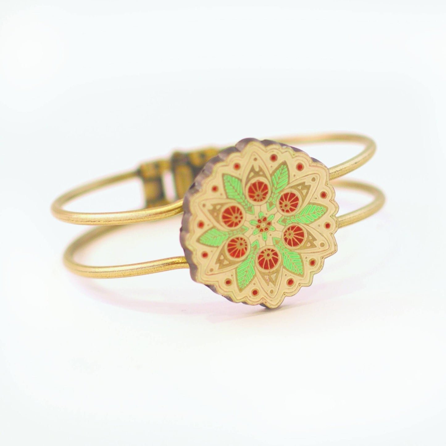 Mandala Cuff