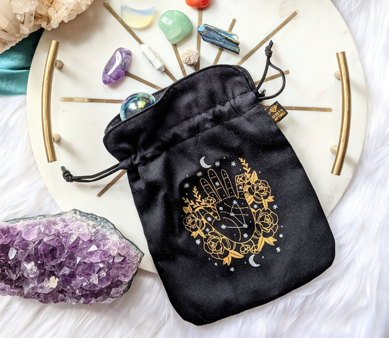 Psychic Intentions Tarot Pouch | Goddess Provisions