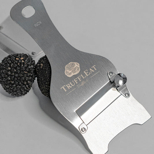 Stainless steel truffle slicer
