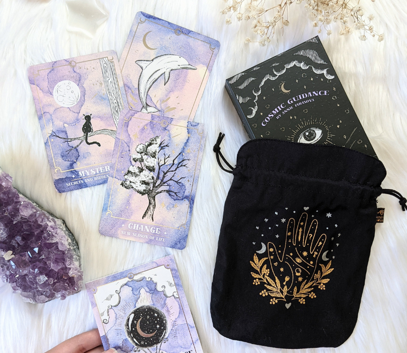 Psychic Intentions Tarot Pouch | Goddess Provisions