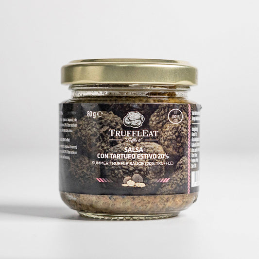 Black summer truffle sauce 20% 80 gr