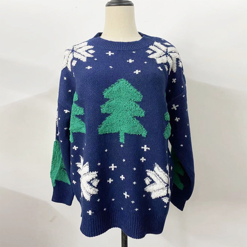 Pullover Christmas Tree Sweater