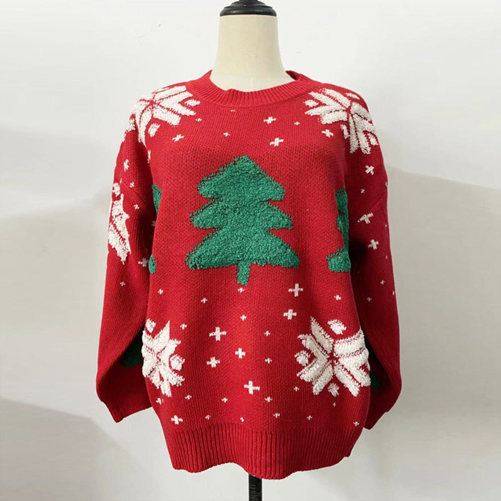 Pullover Christmas Tree Sweater