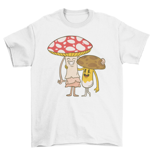 Mushroom friends t-shirt