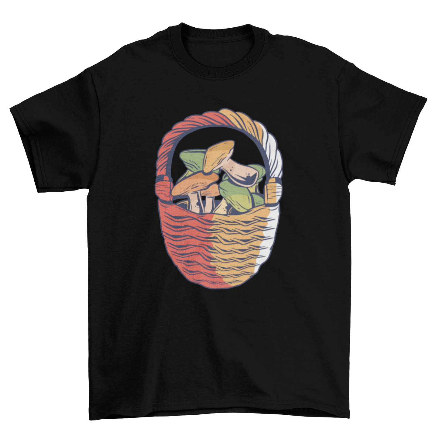 Mushroom Basket T-Shirt