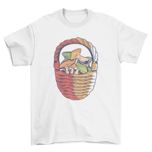 Mushroom Basket T-Shirt