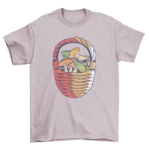 Mushroom Basket T-Shirt