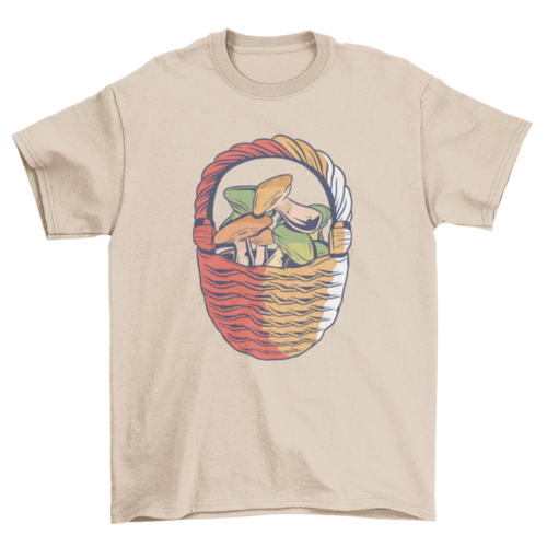 Mushroom Basket T-Shirt