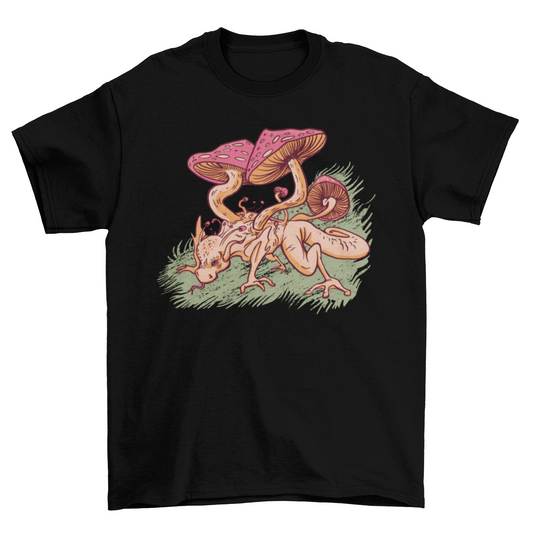 Mushroom dragon t-shirt