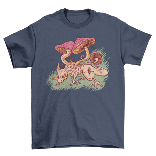 Mushroom dragon t-shirt