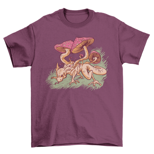 Mushroom dragon t-shirt