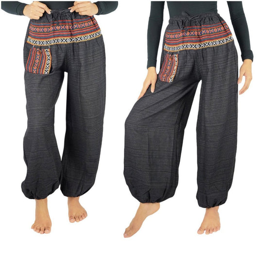 Cotton Women Hippie Pants