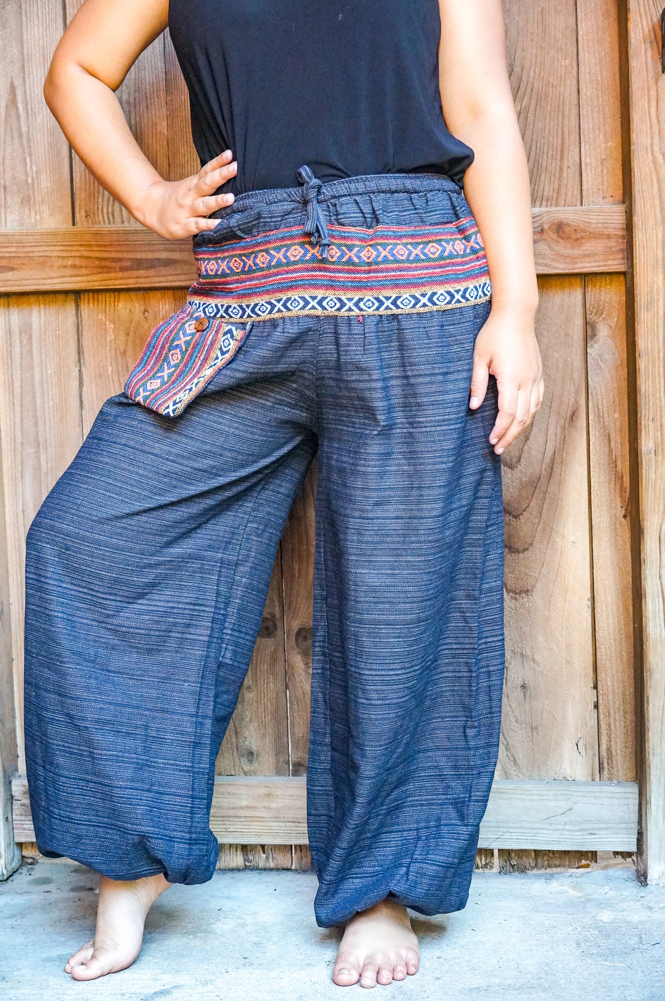 Cotton Women Hippie Pants