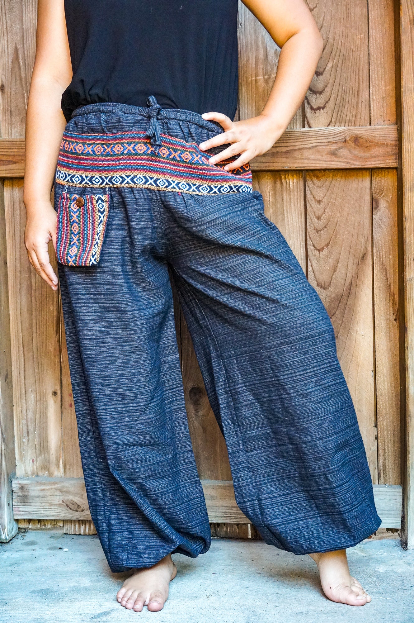 Cotton Women Hippie Pants