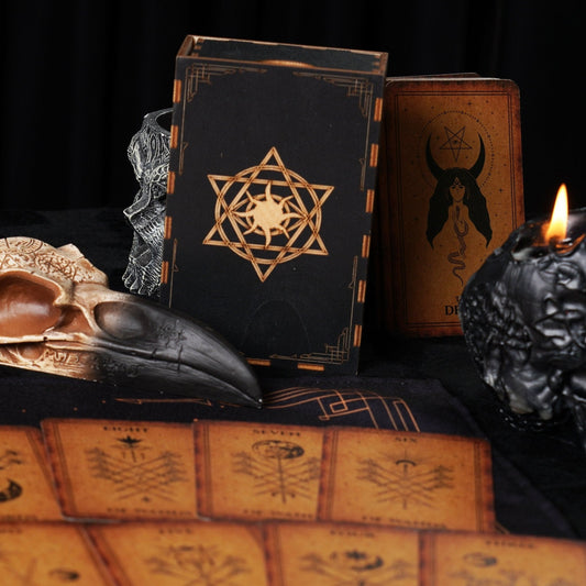 Tarot Wooden Card Box