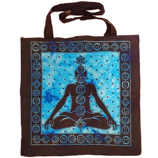 Chakras Avatar Meditation Tote Bag- Assorted Colors