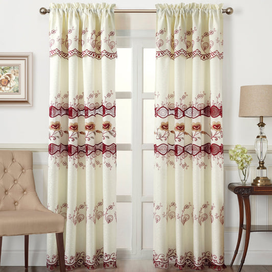 Macrame Curtain Panels - Assorted Colors