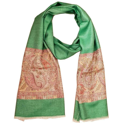 Pashmina Fabric Silk Rayon Blend Scarf