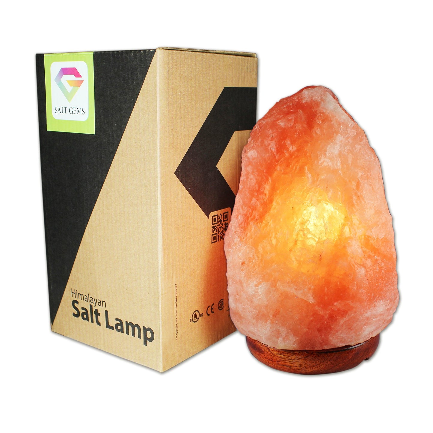 Himalayan Salt Lamp 3 ~ 6 lbs