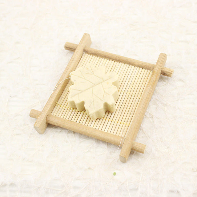 Natural Bamboo Wood Bathroom Shower Soap Tray Dish