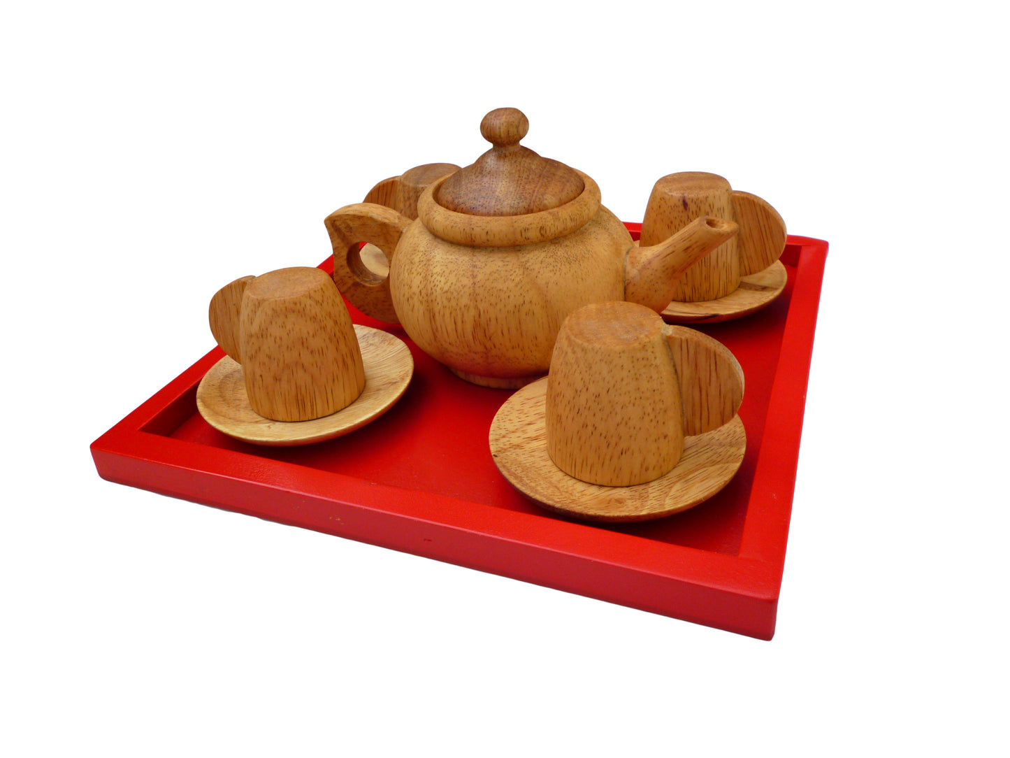Wooden Play Tea Set