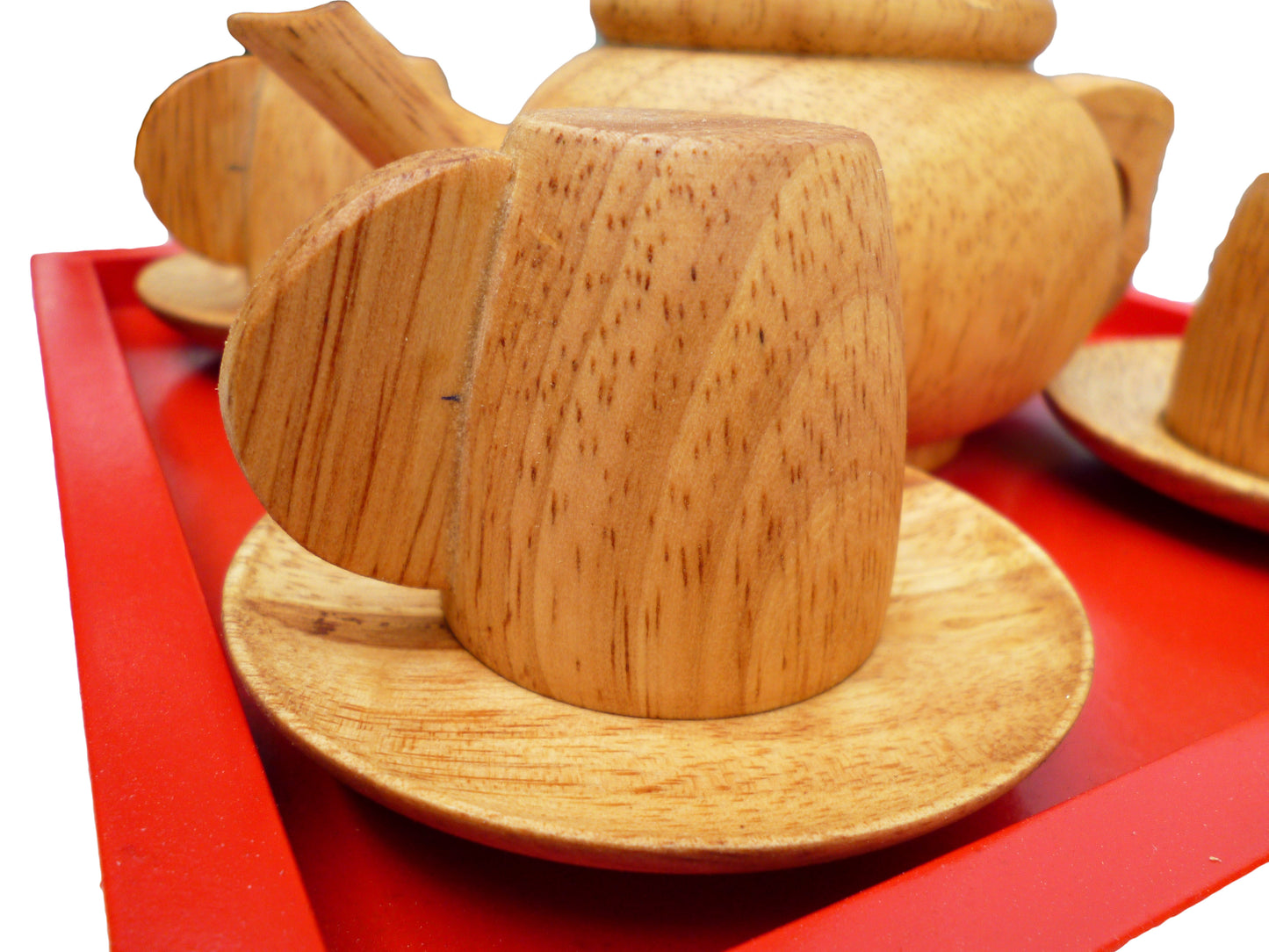 Wooden Play Tea Set