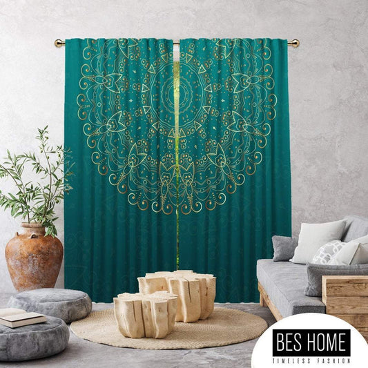 Boho Mandala Curtain
